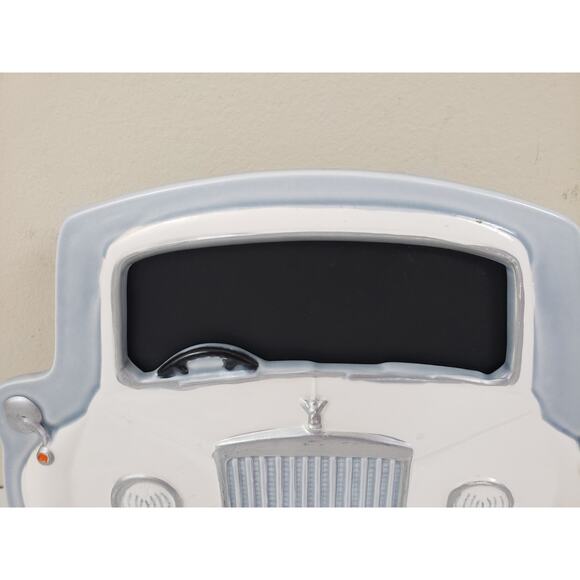 RARE Vintage 1987 Rolls Royce Ceramic Plaque Birthday Decor Gift Made in Japan - Picture 2 of 10